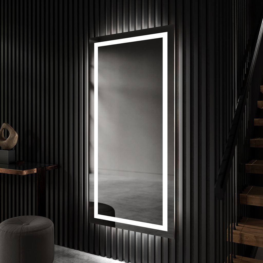Artforma Badspiegel 100x140 cm - mit LED Beleuchtung - LED Produktbild 
