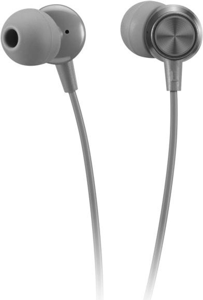 Lenovo 110 In-Ear-Kopfhörer mit Mikrofon  GXD1J77354  Grau Produktbild 