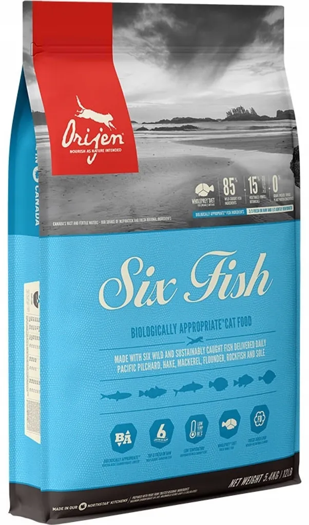 Orijen Six Fish Chat - Solution pour Chat Difficile et Sans Appétit