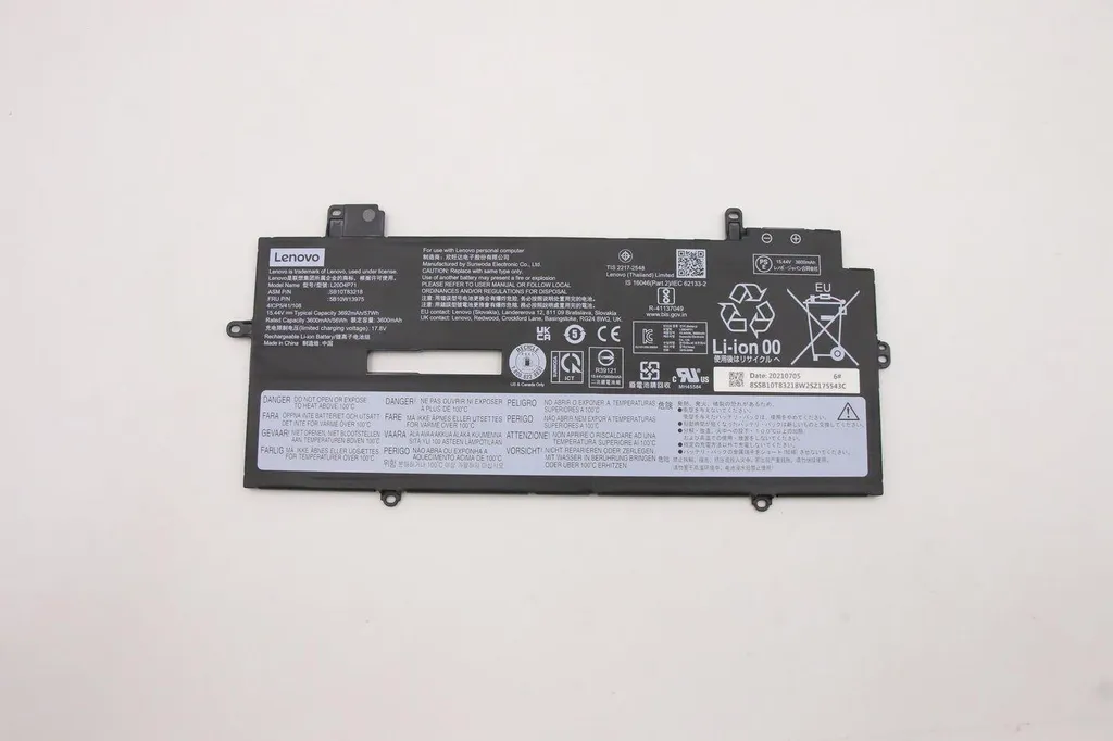 Batterie Interne 57Wh 4c Li-Ion Lenovo 5B10W13975 Haute Capacité et Fiable