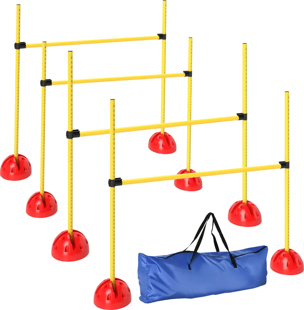 Set 4 Ostacoli Agility PawHut | Miglior Rapporto Qualità-Prezzo