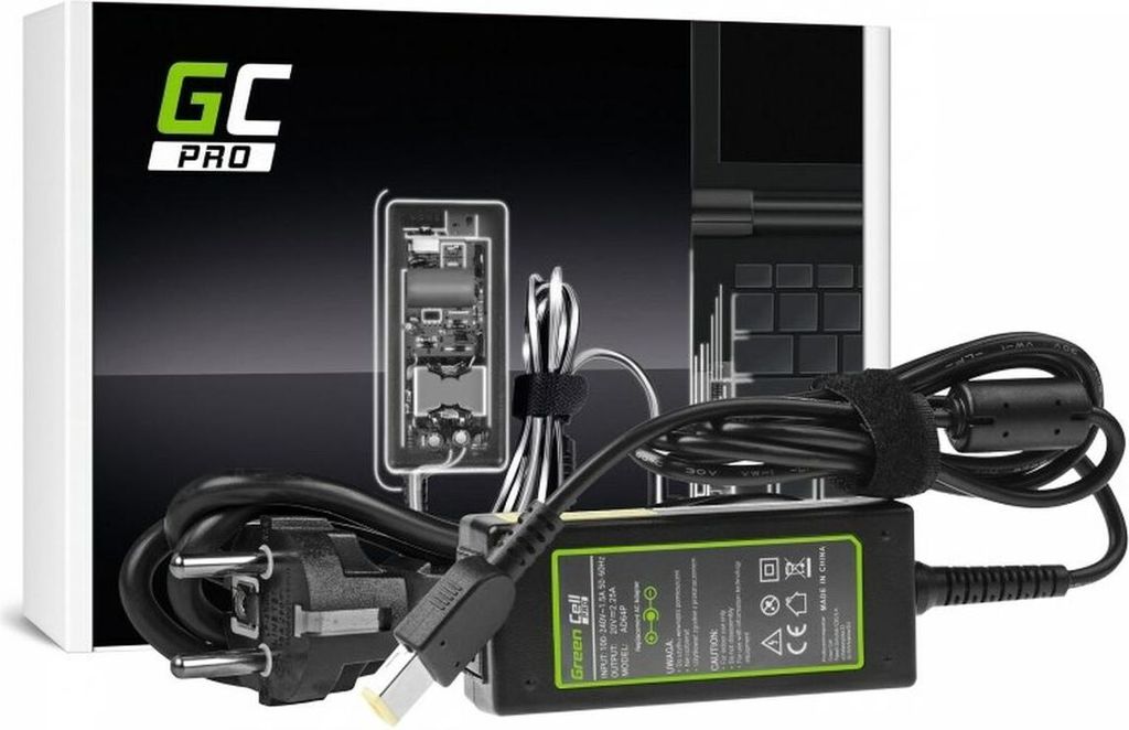 Green Cell AD64P power adapter/inverter Indoor 45 W Black Image du produit 