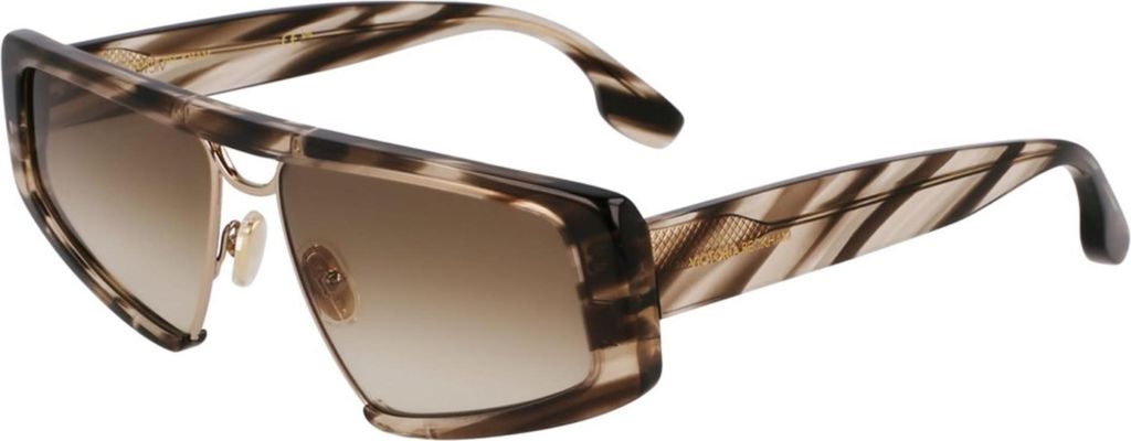 VICTORIA BECKHAM VB247S 318 STRIPED KHAKI 57/15/145 FEMALE Sonnenbrillen