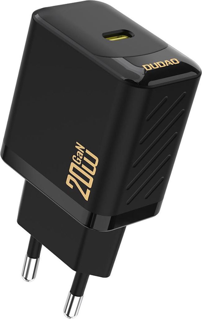 Dudao A26 PD20W GaN USB-C Ladegerät – Schwarz