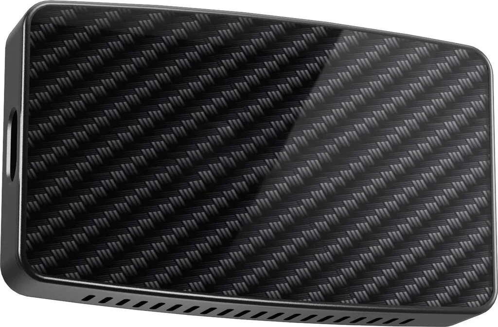 Solution CarPlay sans fil : boîtier multimédia anti-latence YouTube noir