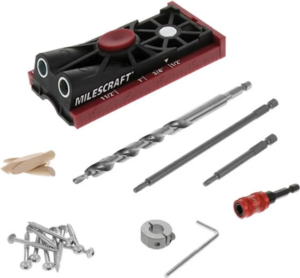 Assembler sans vis apparentes grâce au PocketJig200t SET Milescraft