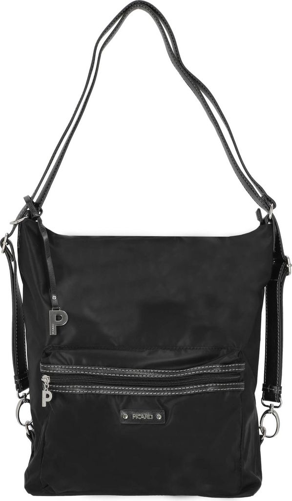 Picard Sonja - Schultertasche/Rucksack 36 cm (schwarz) Produktbild 