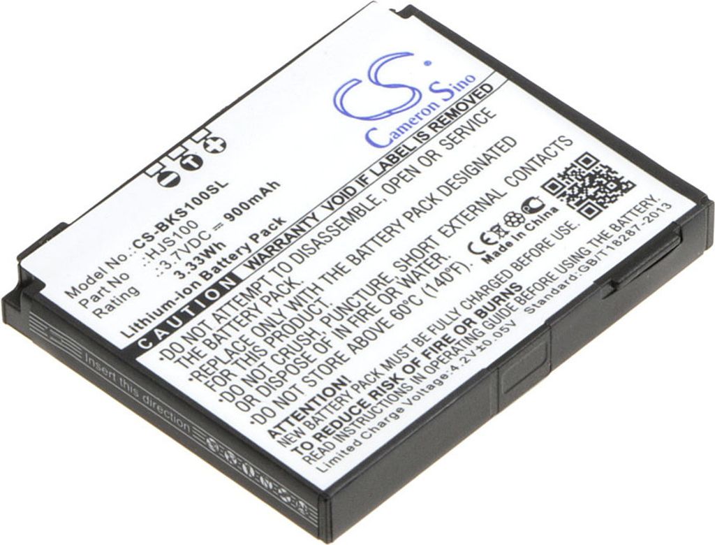 TECHTEK Batterie compatible avec [Becker] HJS 100, HJS-100, Image du produit 