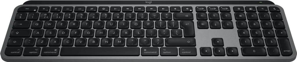 Clavier Logitech MX Keys S for Mac Bluetooth touches silencieuses Gris - 19