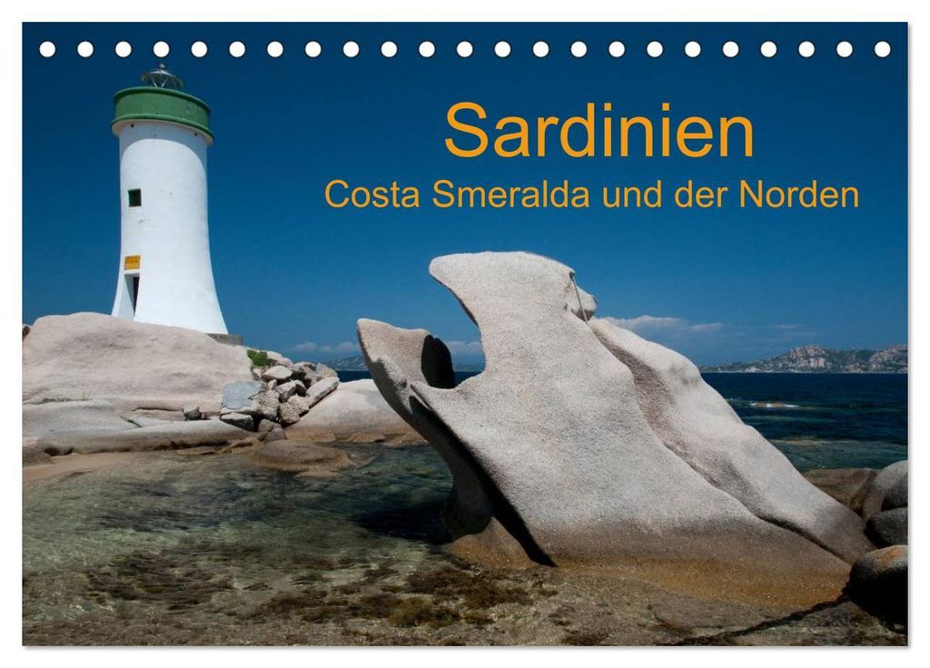 Sardinien Costa Smeralda und der Norden (Tischkalender 2027 DIN A5 quer), CALVENDO Monatskalender