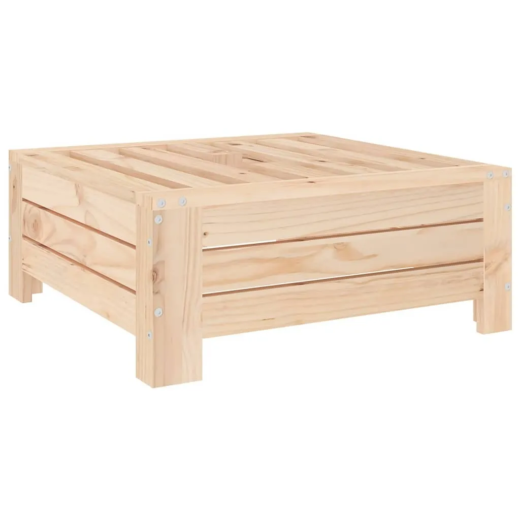 Tavolino Copribase Ombrellone in Legno Massiccio - Ideale per Patio