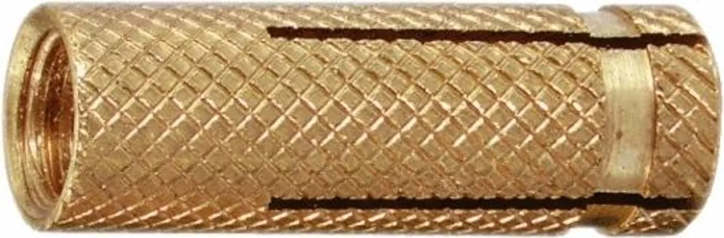 Cheville laiton M6 L.23 mm SPIT 062450 - Boîte de 100 pièces premium