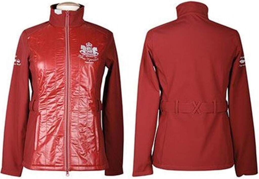 Harrys Horse Softshell Jacke Kingston rot, size:L Produktbild 