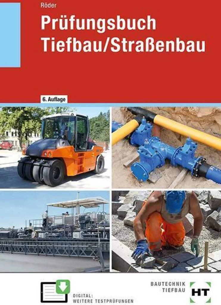Réviser le génie civil avec le Prüfungsbuch Tiefbau pour le Straßenbau