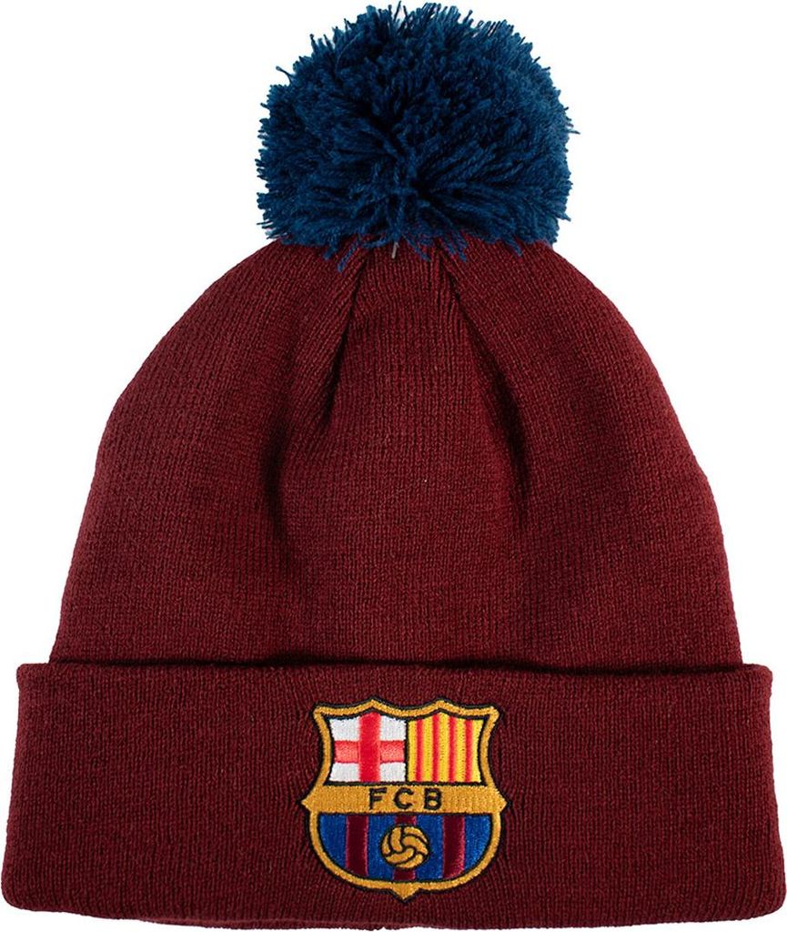 FC Barcelona - Skimütze TA13803 (Einheitsgröße) (Rot)