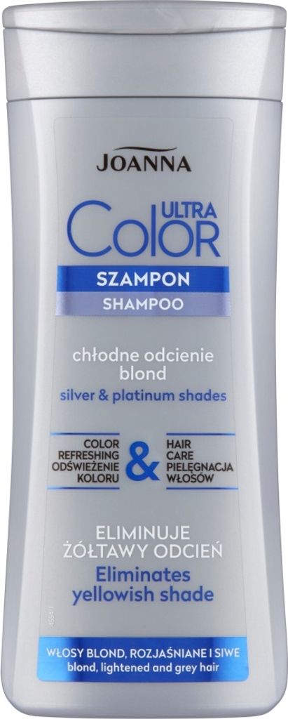 JOANNA Ultra Color System Shampoo für blondes, aufgehelltes & graues Haar 200ml