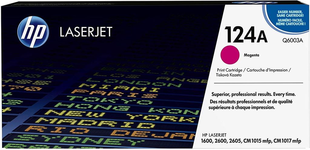 HP LaserJet 124A Cartouche de toner magenta d'origine - Image du produit 