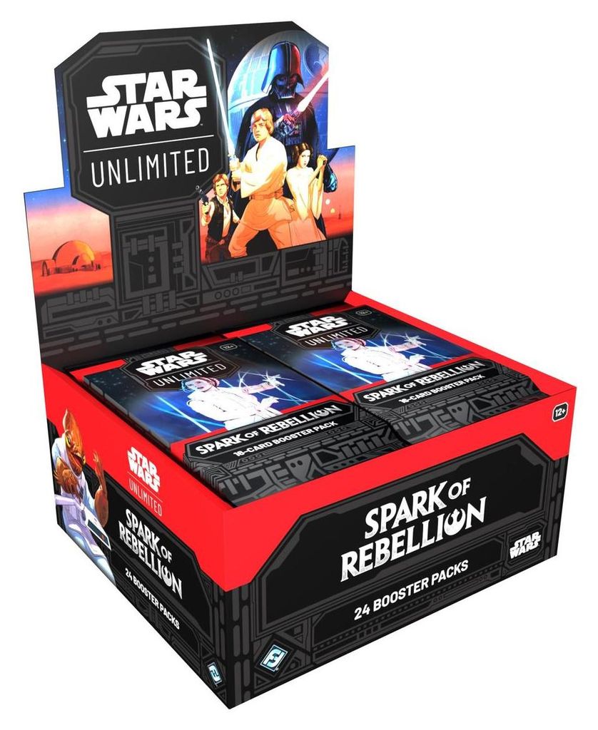 Star Wars Unlimited Spark of Rebellion Booster Box – 24 Produktbild 