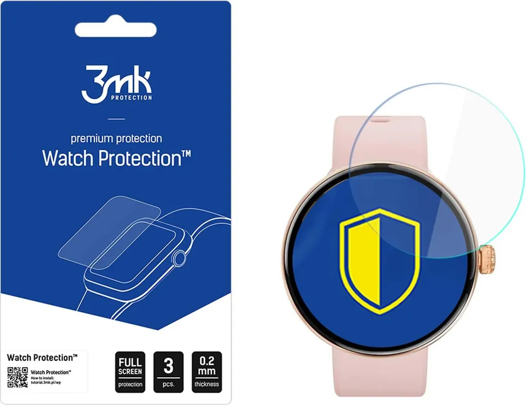 Pellicola 3mk Watch Protection per Forever Forevive 5 SB-3650 (3 Pezzi)