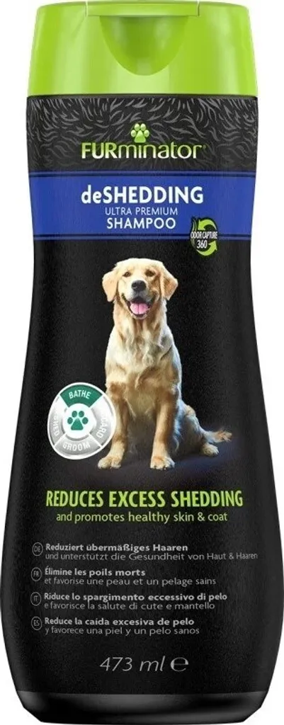 FURminator deShedding Ultra Premium Shampoo Cani 473ml - Stop Pelo Morto