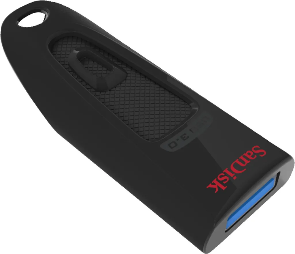 SanDisk Ultra 64 GB USB 3.2 Gen 1 Black - Memoria Esterna Professionale