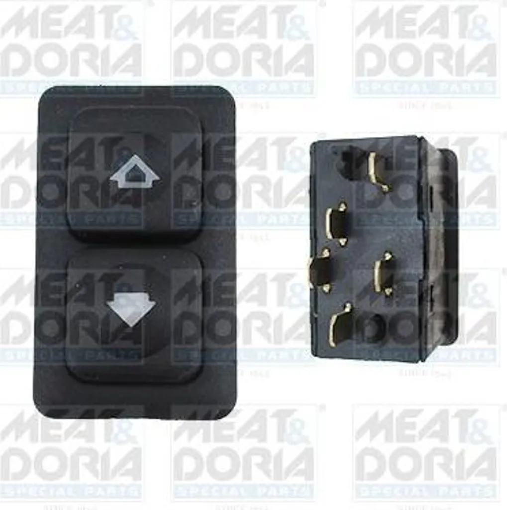 Interrupteur lève-vitre MEAT & DORIA 26411 pour BMW Série 3 E30 OE 50964010