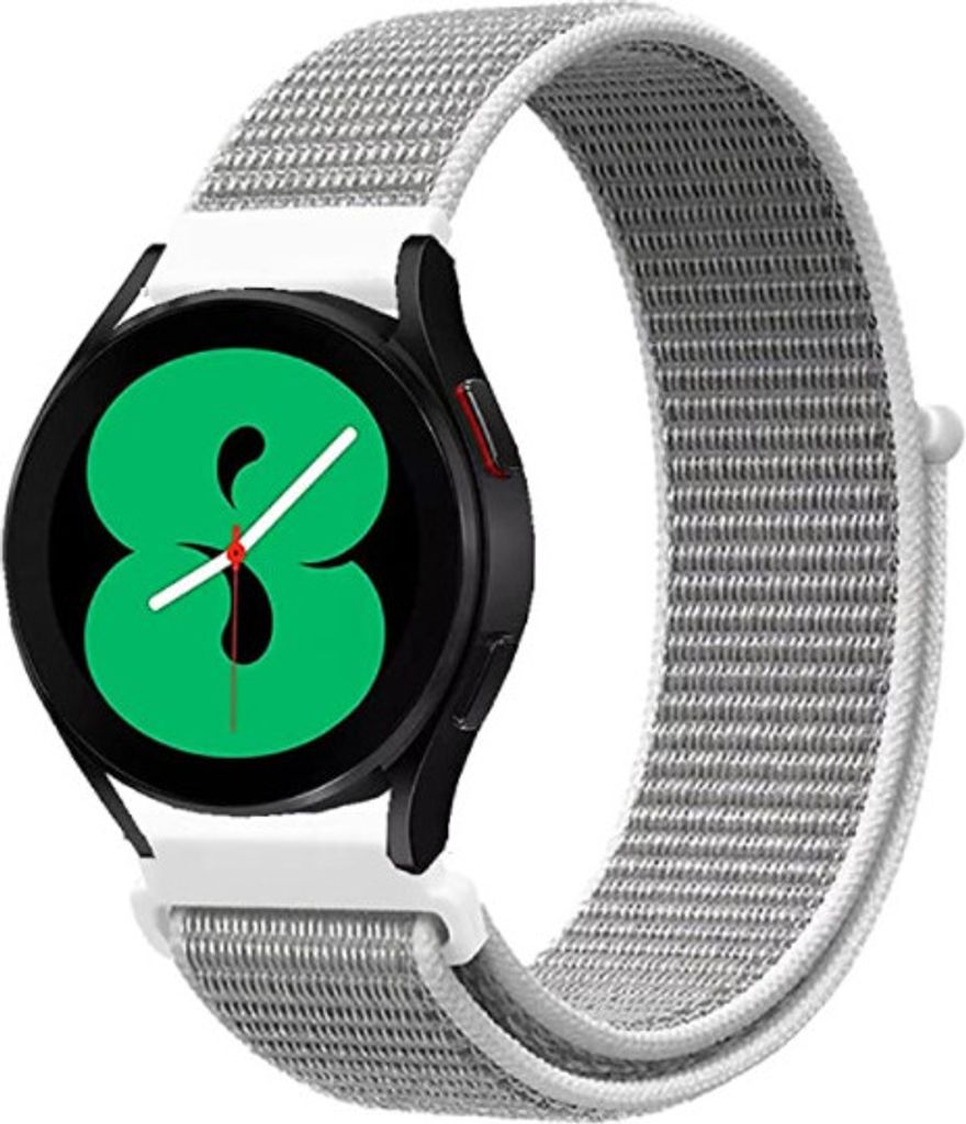 Strap-it Samsung Galaxy Watch 4 - 44mm Nylonarmband (Muschel)