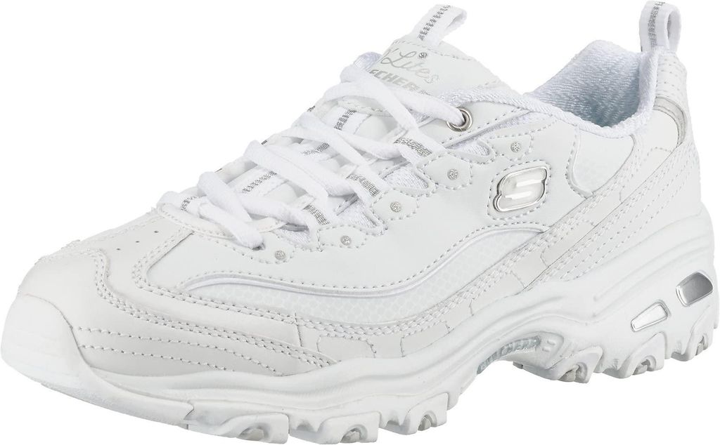 Skechers Damen D'Lites Fresh Start Trainers, White Produktbild 
