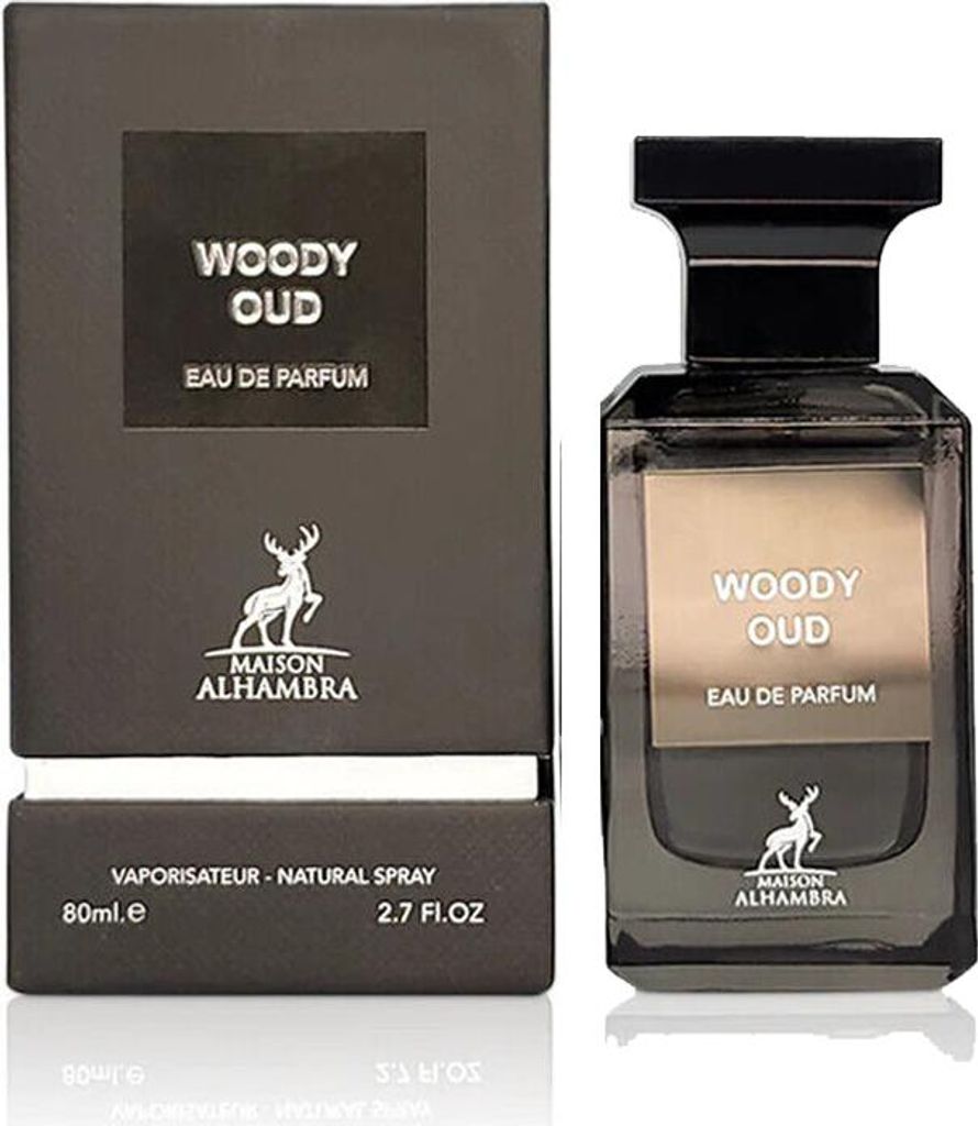 Maison Alhambra Dark Aoud Eau de Parfum, 80 ml (unisex) Productafbeelding 