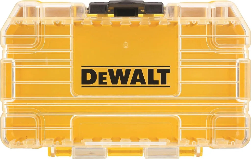 DEWALT Valigetta TOUGHCASE Piccola Vuota: Organizer Robusto per Inserti