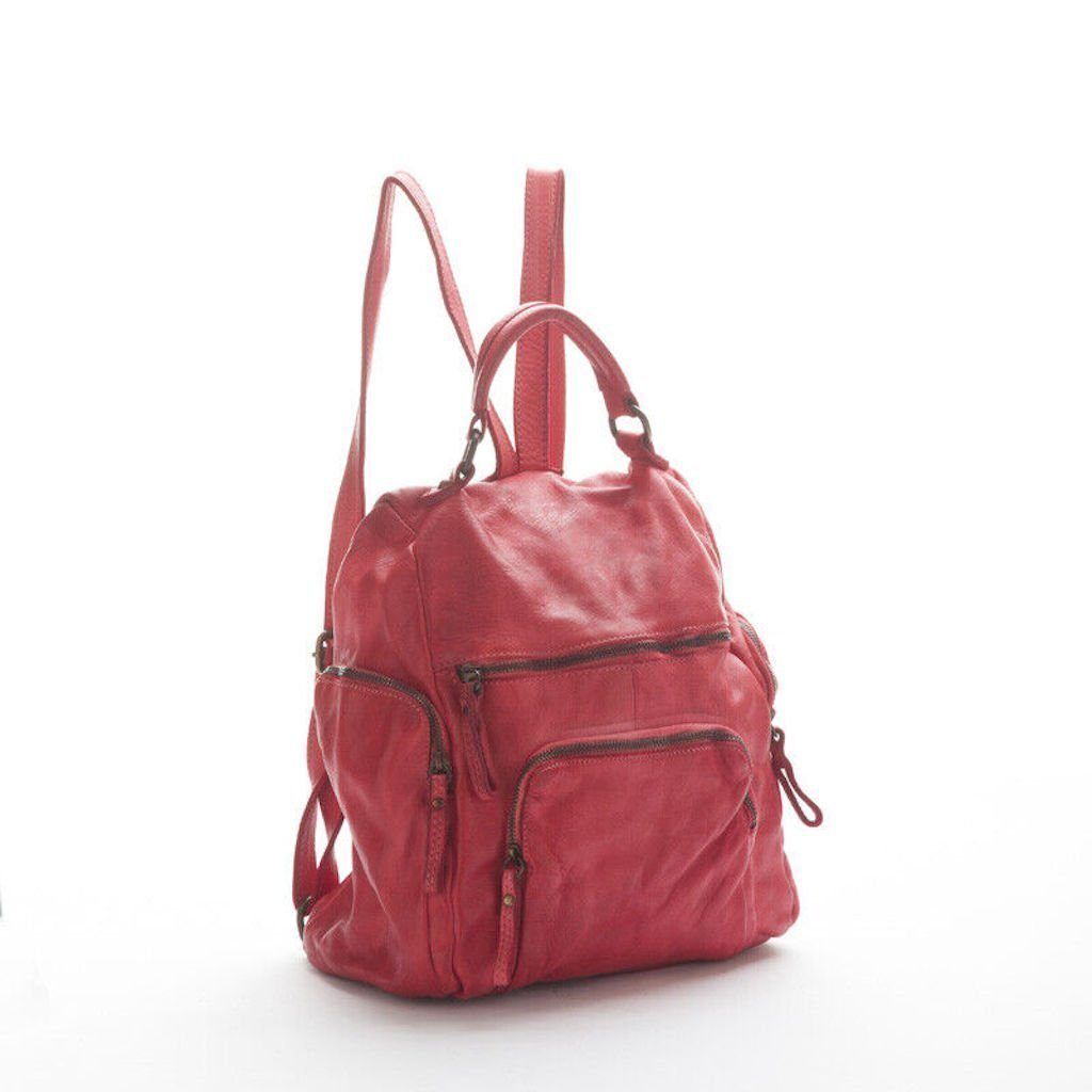 BZNA Rucksack Stella rot Backpacker Designer Rucksack Damenhandtasche