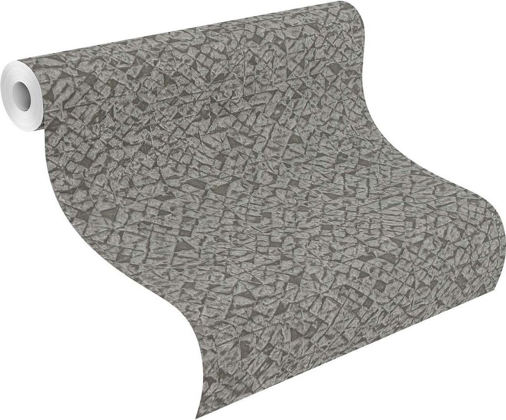 Vliestapete 704358 Tapete Muster Motive 53 x 1005 cm Rasch Kalahari Grau