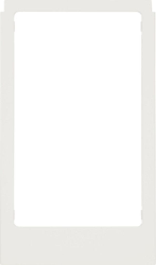 Berker 13207009 - Weiß - Glänzend - Schraubenlos - Berker - Produktbild 