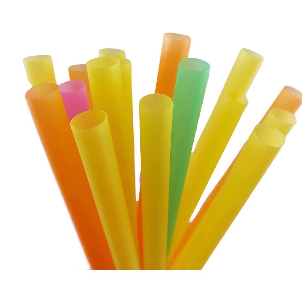 Nipter BUBBLE TEA recycelbare Plastik-Strohhalme, 20 cm, Produktbild 