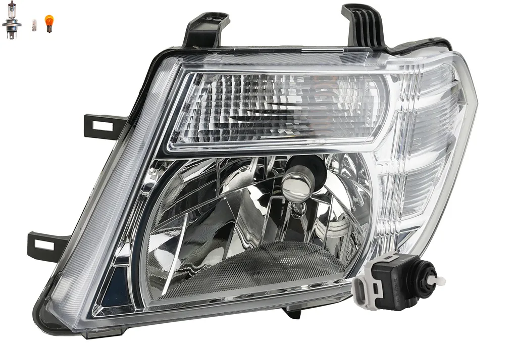 Johns, Fari adatti per Nissan Pathfinder 01/10 - Sinistra + lampadina. + attuatore 26056BN702 26056AU300 0006000619811 09160989 4500689 600061981