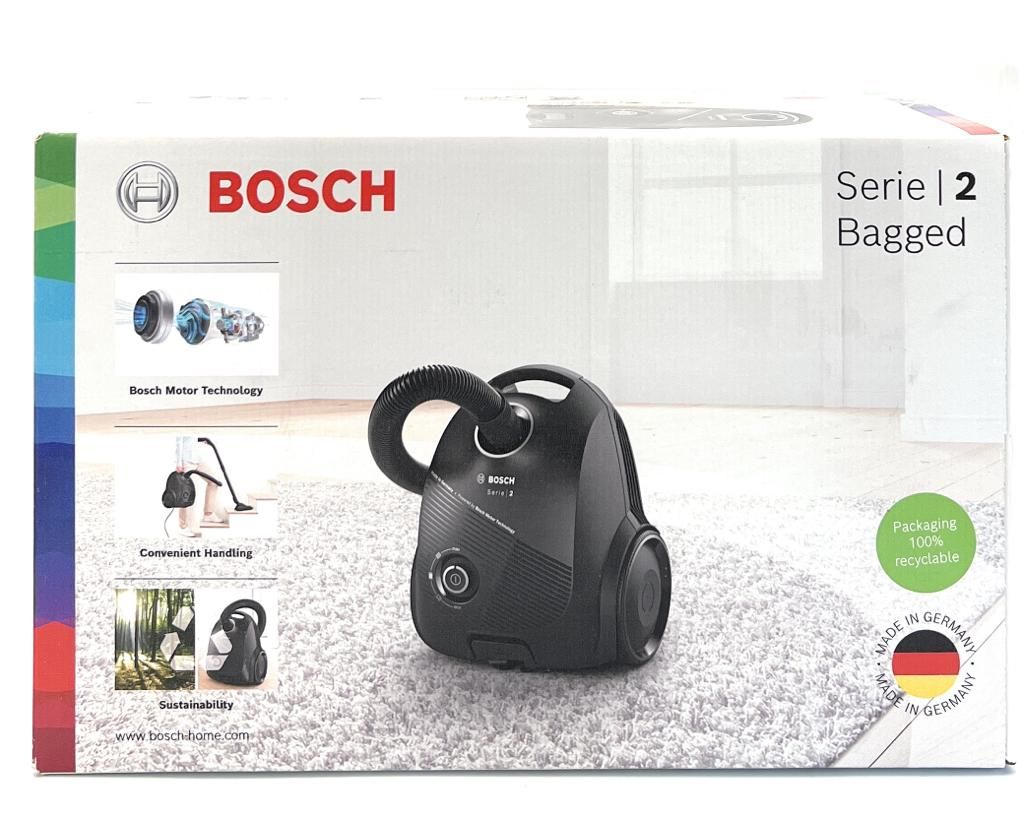 Odkurzacz Bosch BGLS2 Pow1 czarny z turboszczotką 850 W Zdjęcie produktu 