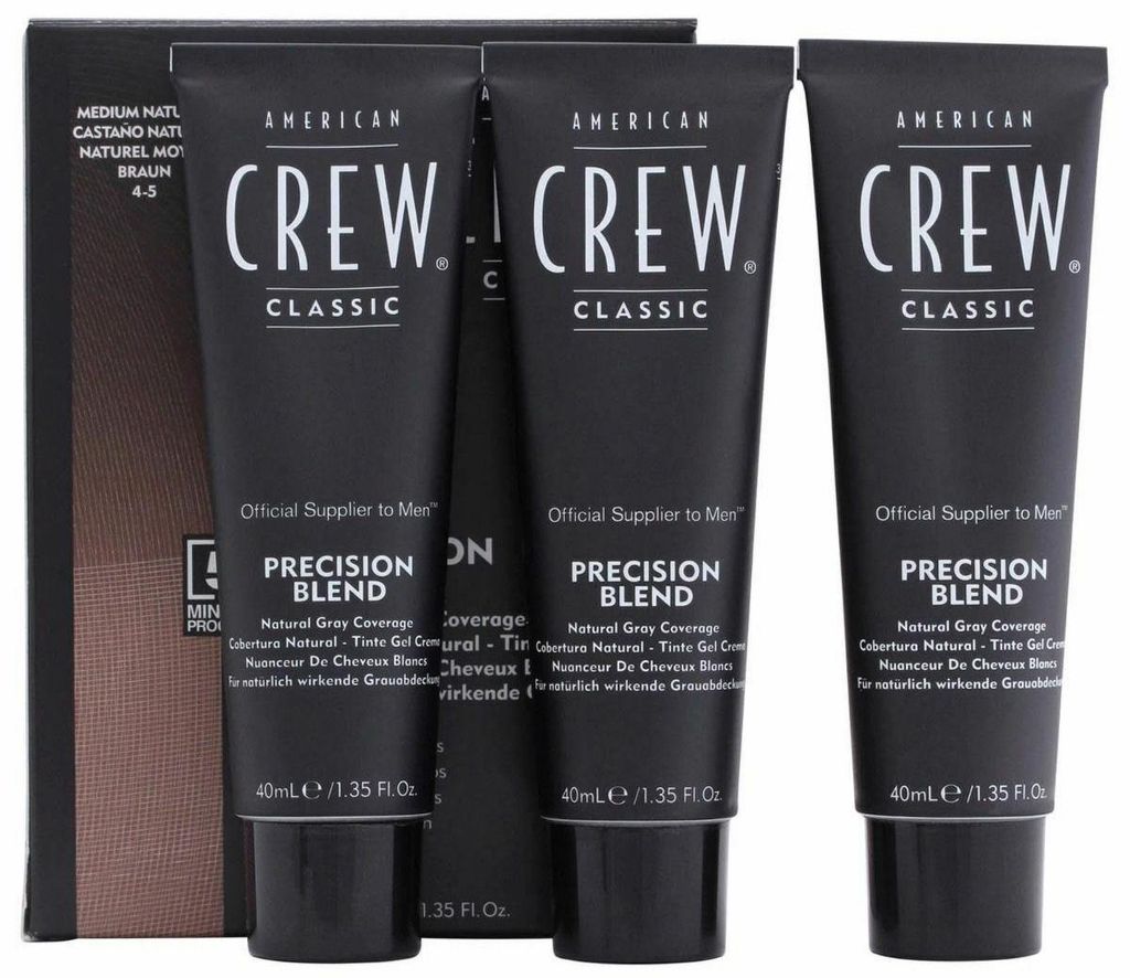 American Crew Precision Blend Mittlere Schärfe 4-5 3 x 40ml Produktbild 