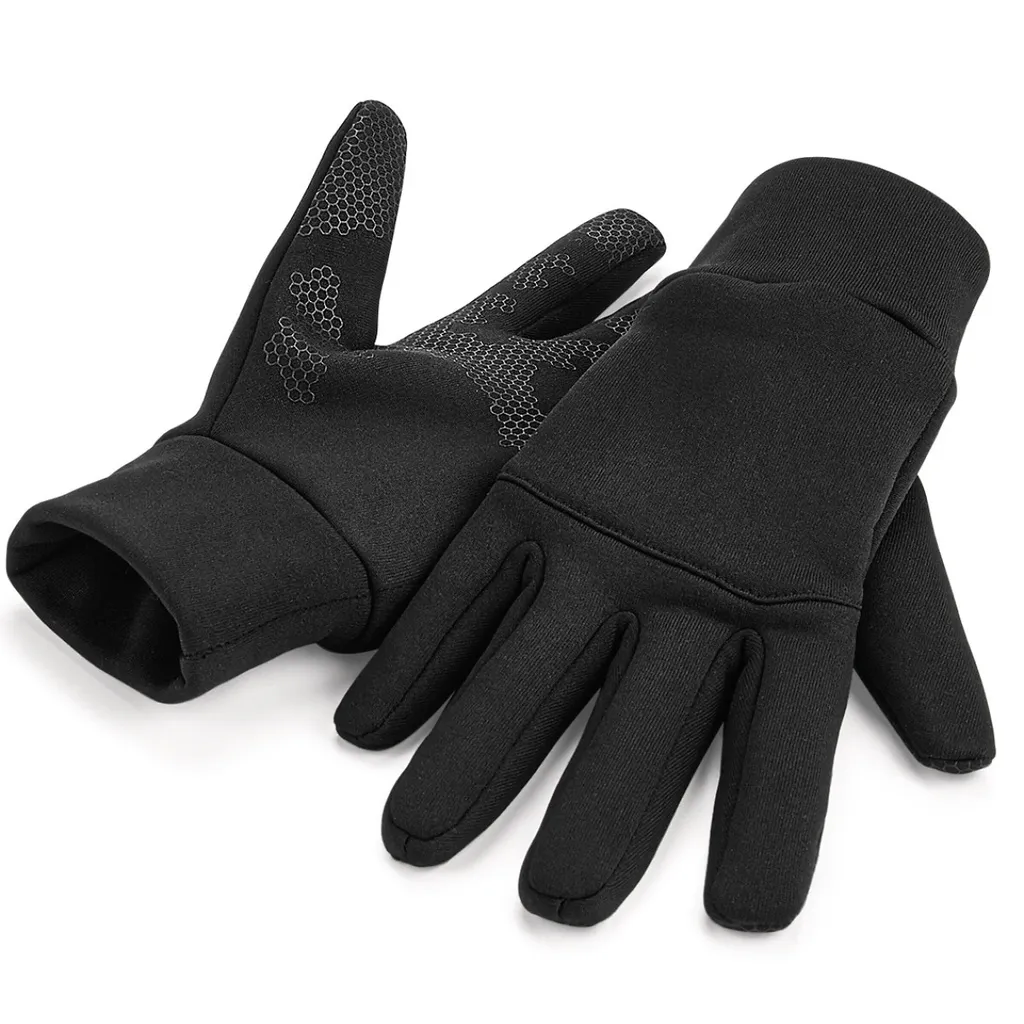 Guanti Beechfield B310 Neri S/M: Sport Tech e Stile Urban