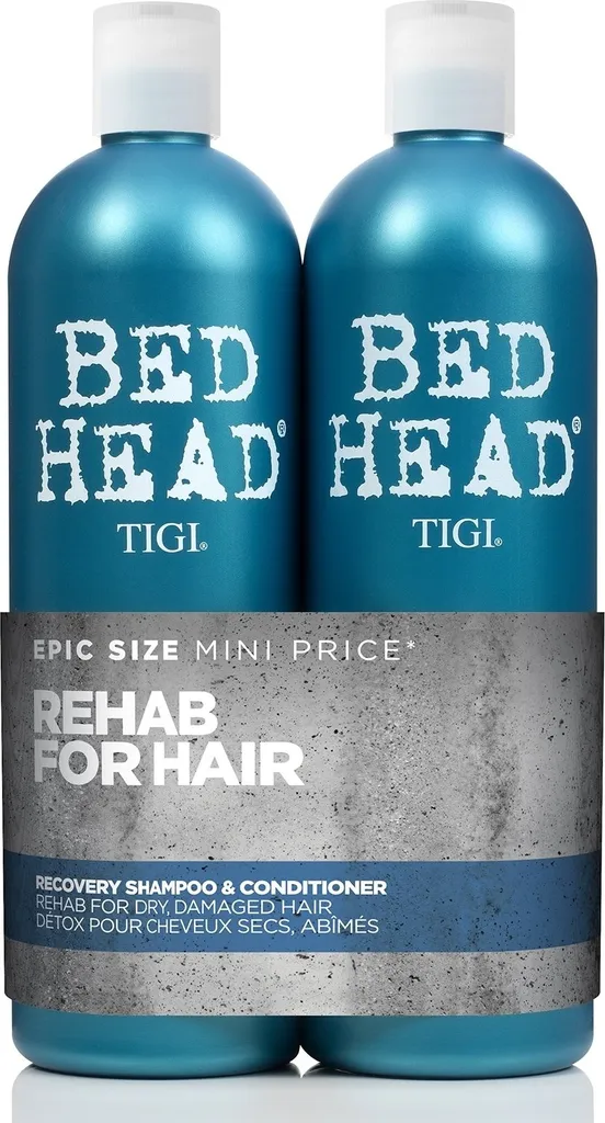 Tigi Bed Head Recovery Duo Kit Cassette Cheveux Abîmés 2x750ml
