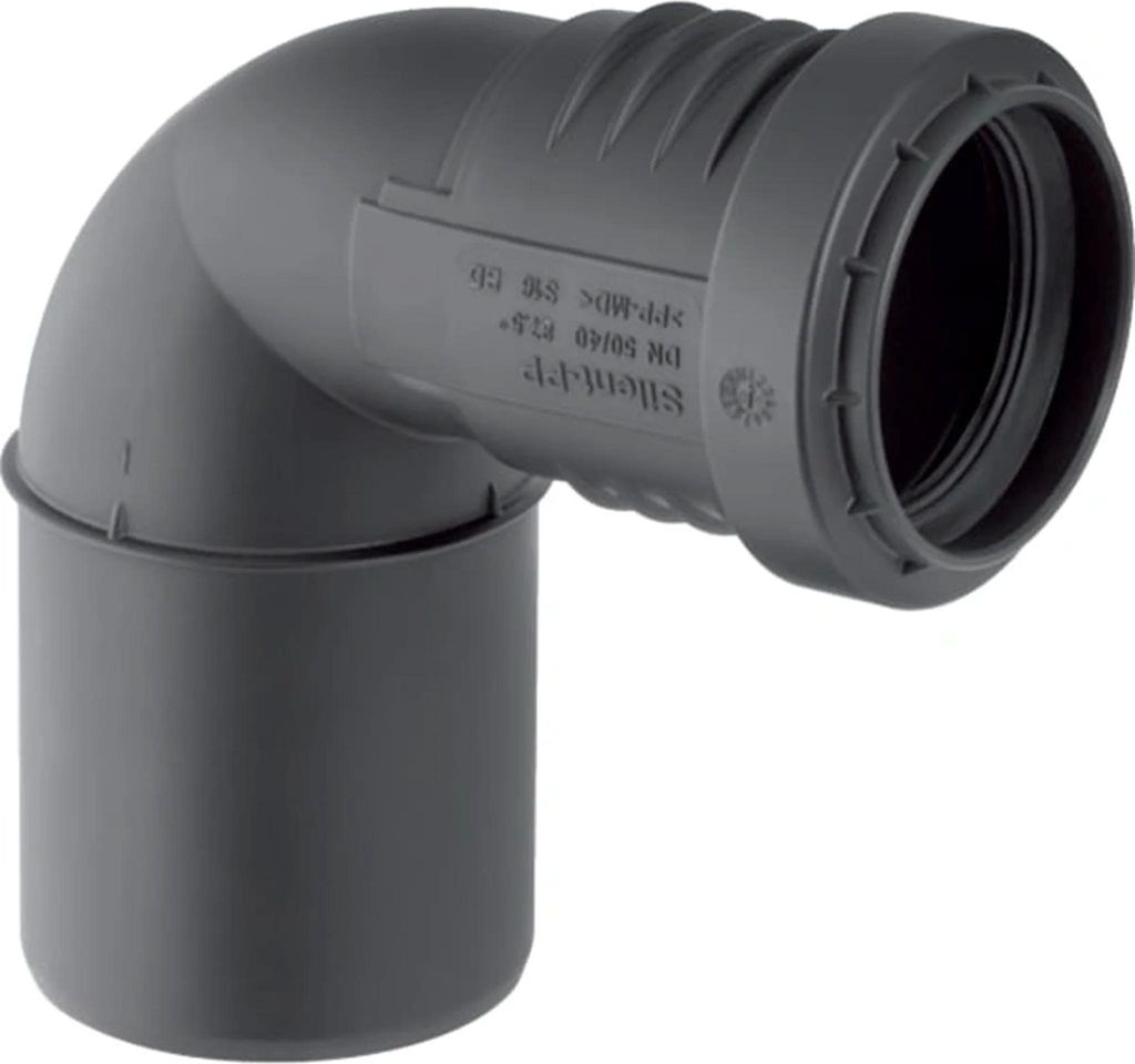 Geberit GE Silent-PP, Reduktionsbogen, 87,5°, d50/40mm, 1 Stk.
