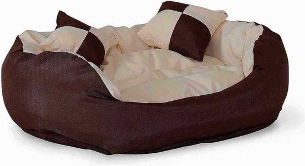 Luxus-Hundebett aus weichem Kunstleder