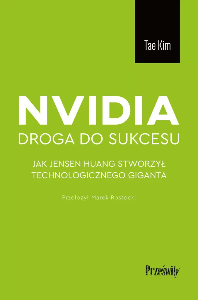 Livre Business Nvidia la voie du succès de Tae Kim Version Polonaise HQ