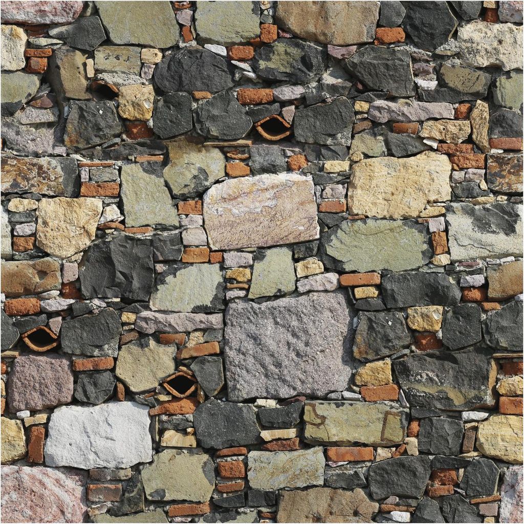 Tapeteneffekt-Aufkleber – NORTHERN STONES – 40 x 40 cm