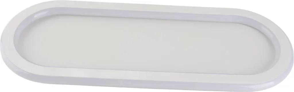Plafonnier LED dimmable avec télécommande, design moderne et épuré Noir - 5
