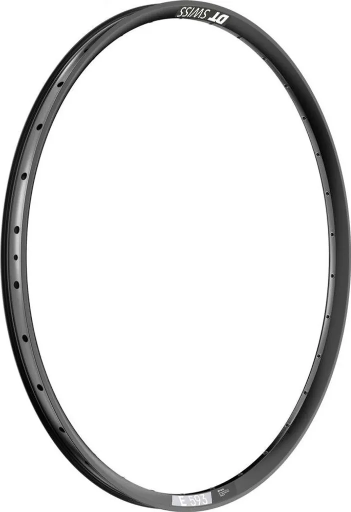 Jante DT Swiss E 593 Argent 650B 28H Tubeless Ready pour frein à disque