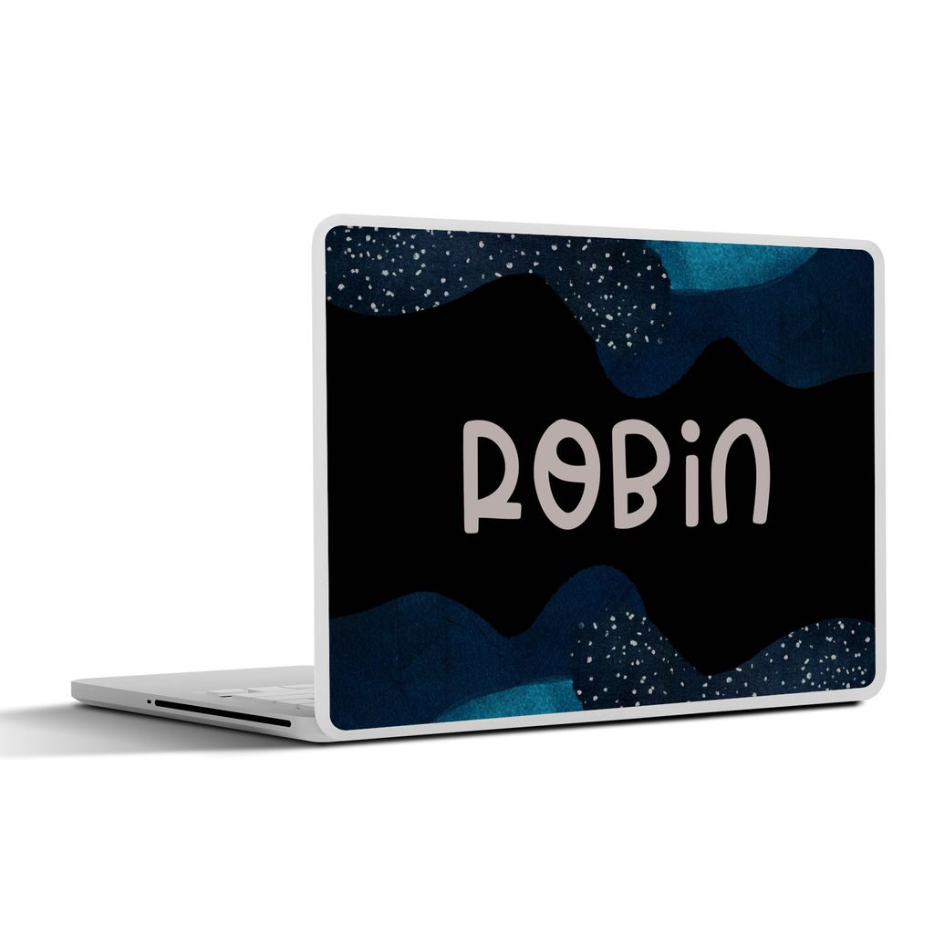 MuchoWow Laptop Aufkleber Sticker Cover Robin - Pastell - Mädchen 30x21 cm - Sticker für Laptop - Selbstklebend