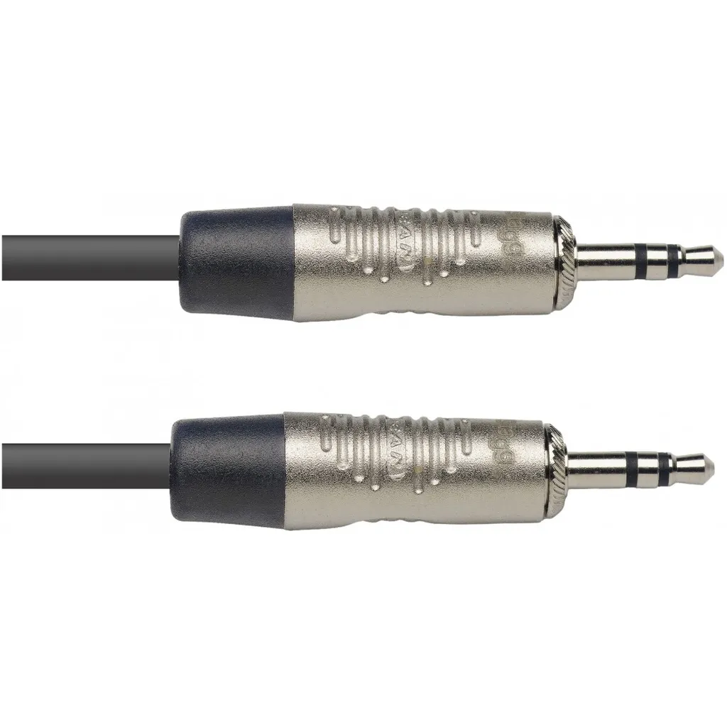 Câble audio stéréo 1m série N avec connecteurs mini-jack haute qualité
