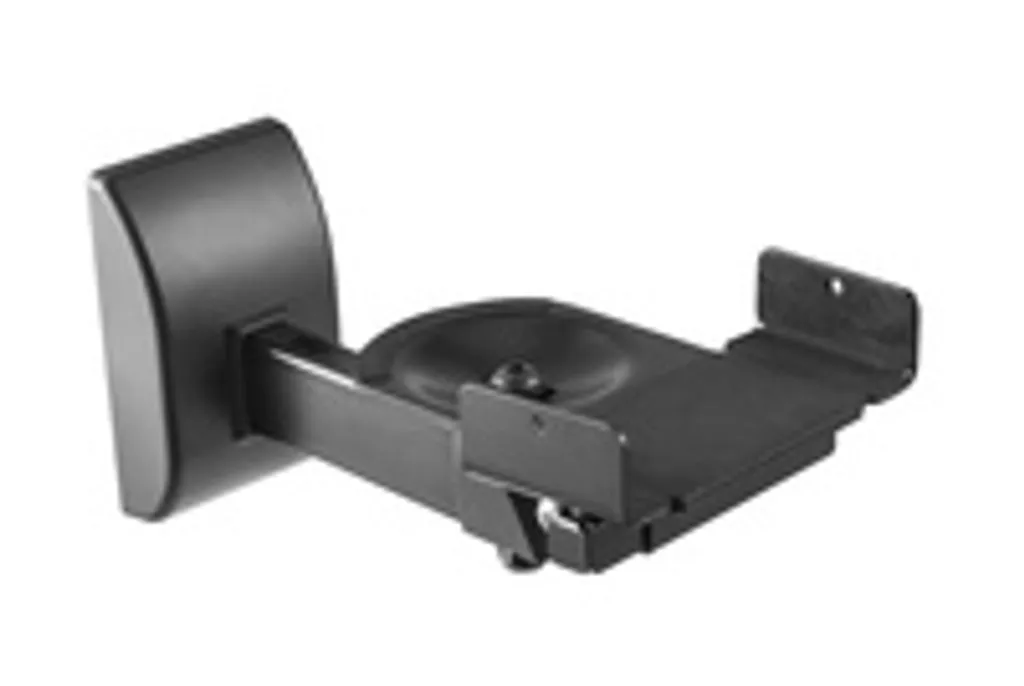 Coppia Staffe Diffusori VLMSP15 Nero Opaco - Design Elegante 15kg
