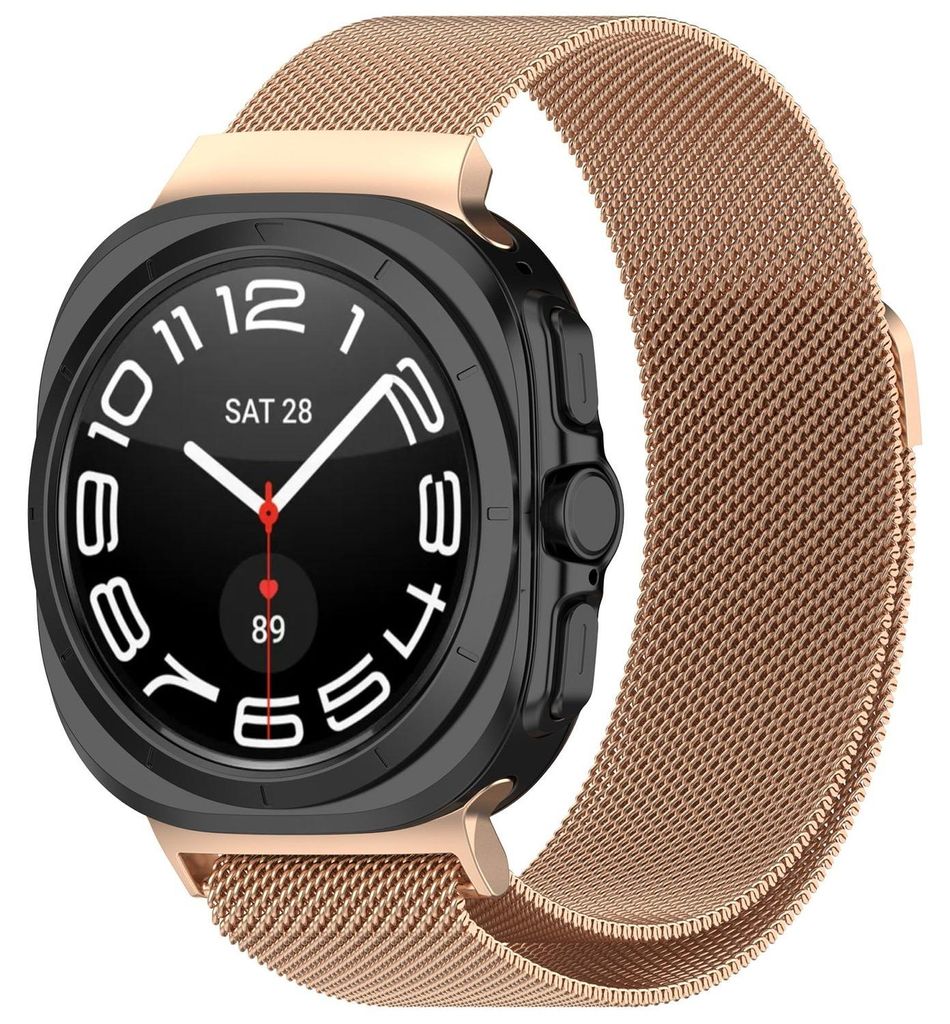 Pro Samsung Galaxy Watch Ultra 47mm Milan Metal Steel Mesh Obrázek produktu 
