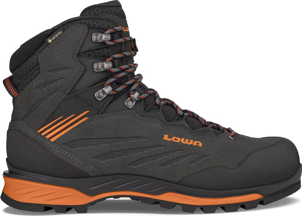 Lowa Herren Trekkingstiefel CADIN II GTX MID Anthrazit Flame